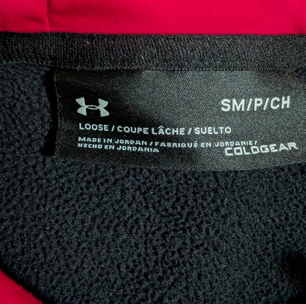 Under Armour Black ColdGear Hoodie - Picture 2 of 3